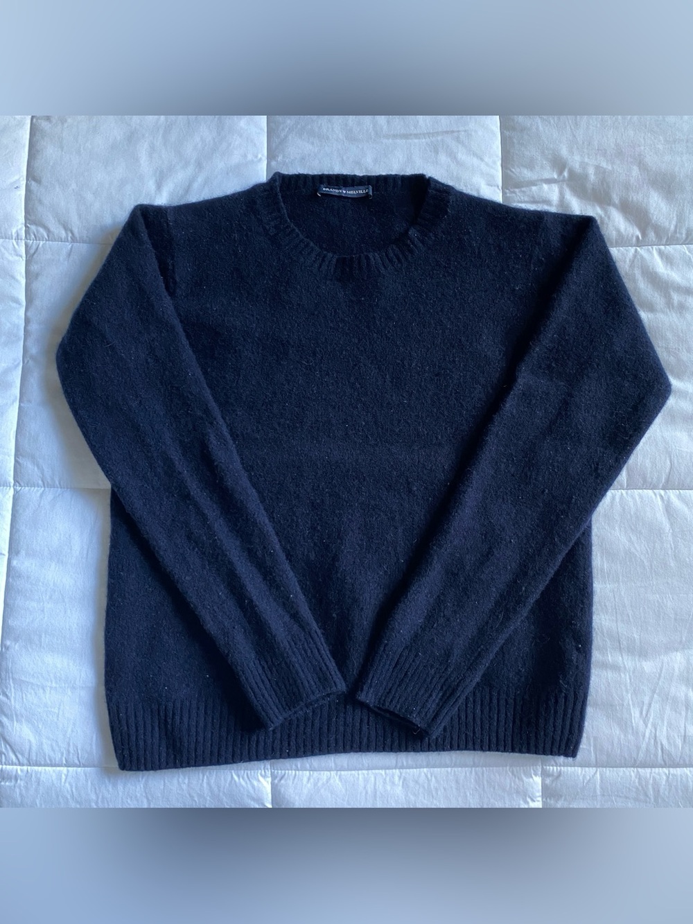 Brandy Melville Navy Wool Sweater